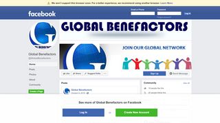 
                            3. Global Benefactors - Home | Facebook