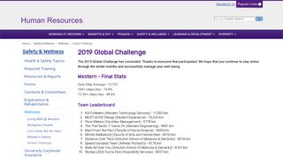 
                            7. Global Challenge - - Western University