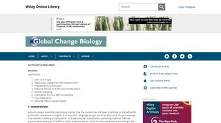 
                            9. Global Change Biology - Wiley Online Library