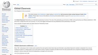 
                            6. Global Classroom - Wikipedia