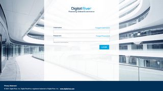 
                            8. Global Commerce Login - Preview Site - Digital River