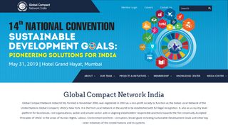 
                            7. Global Compact Network India
