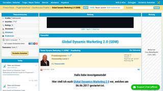 
                            13. Global Dynamic Marketing 2.0 (GDM) - X-Invest