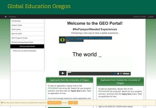 
                            13. Global Education Oregon