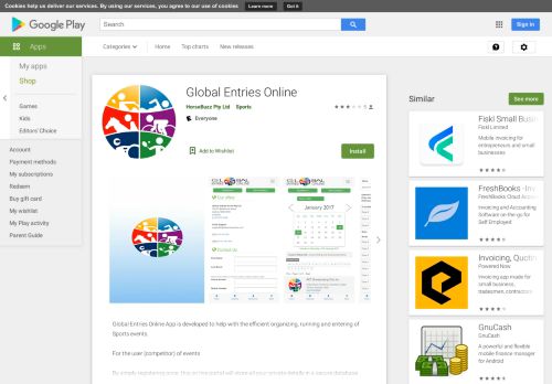 
                            9. Global Entries Online – Apps bei Google Play