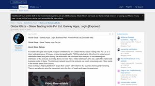 
                            7. Global Glaze - Glaze Trading India Pvt Ltd, Galway Apps, Login ...