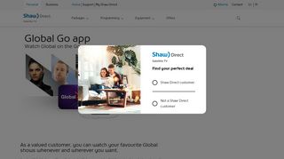 
                            11. Global Go App - Shaw Direct