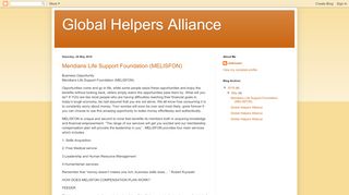 
                            7. Global Helpers Alliance.