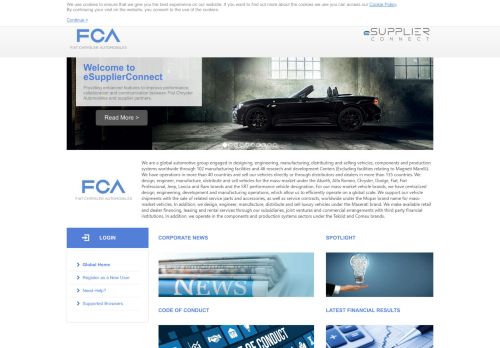 
                            6. Global Home - FCA Fiat Chrysler Automobiles ... - Portal