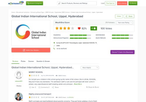 
                            13. GLOBAL INDIAN INTERNATIONAL SCHOOL - UPPAL - HYDERABAD ...