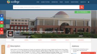 
                            8. Global Institute of Technology and Management - [GITM], Gurgaon ...
