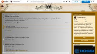 
                            10. Global Journey Login : Tomorrowland - Reddit