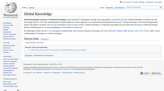 
                            7. Global Knowledge - Wikipedia