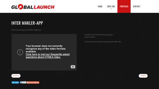 
                            13. Global Launch New Media Agentur - Inter Makler-App