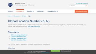 
                            2. Global Location Number (GLN) - ID Keys | GS1