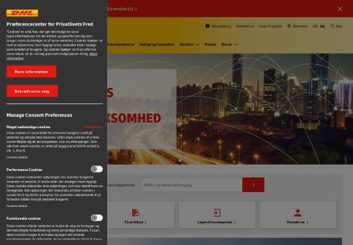 
                            5. Global logistik - internationale forsendelser | DHL Home | Danmark