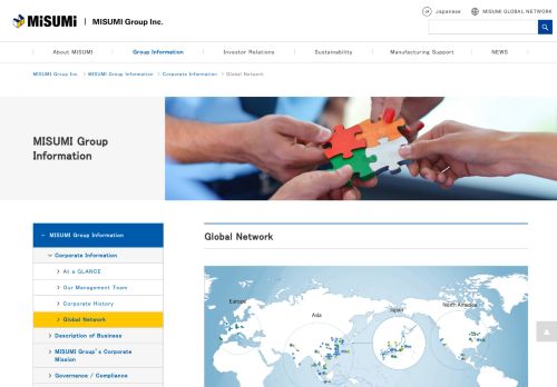 
                            11. Global Network | Corporate Information | MISUMI Group Information ...