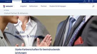 
                            10. Global Partner & Alliances | Swisscom