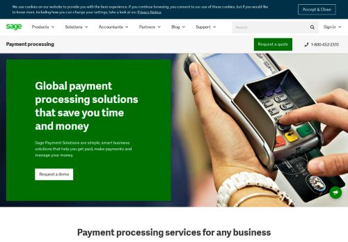 
                            4. Global Payment Processing Solutions | Sage US