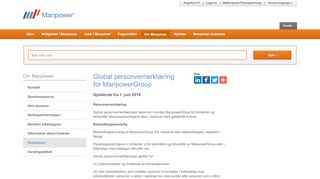 
                            6. Global personvernpolicy for ManpowerGroup | Manpower