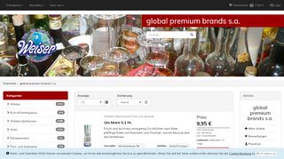 
                            9. global premium brands s.a. - und Getränkewelt Weiser