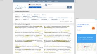 
                            9. global prime finance - Deutsch-Übersetzung – Linguee Wörterbuch