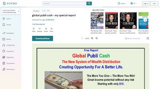 
                            9. global publi cash - my special report | Wire Transfer | Money - Scribd