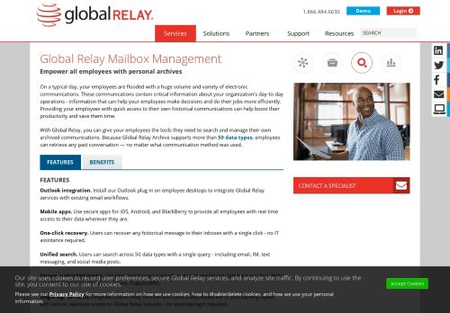 
                            5. Global Relay Mailbox Management