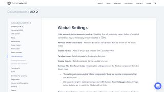 
                            6. Global Settings – UI.X 2 documentation - ThemeHouse