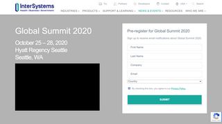 
                            12. Global Summit 2018 | InterSystems