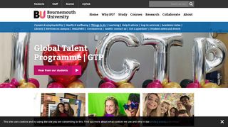 
                            2. Global Talent Programme | Bournemouth University
