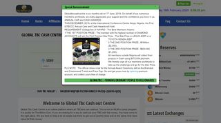 
                            11. Global Tbc Cash Centre: Global Tbc Online Exchange centre