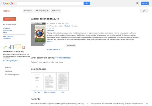 
                            13. Global Telehealth 2014 - Keputusan Buku Google