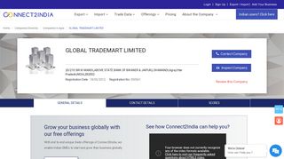
                            6. GLOBAL TRADEMART LIMITED - Company, registration details ...