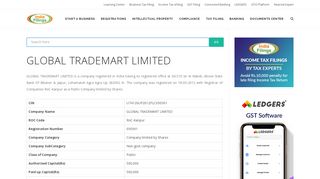
                            8. Global Trademart Limited - IndiaFilings