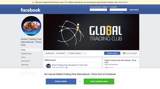 
                            3. Global Trading Club International - Fenix Coin - Inicio | Facebook