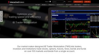 
                            2. Global Trading Platform - IB Trader Workstation | Interactive Brokers