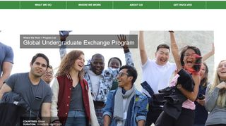 
                            11. Global Undergraduate Exchange Program – World Learning