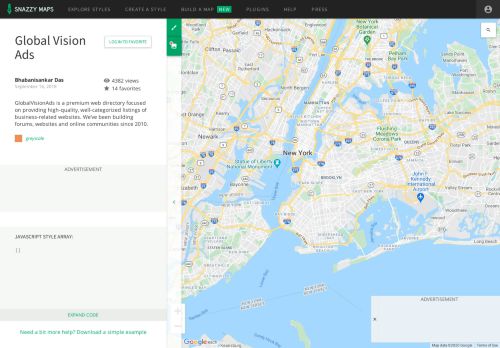 
                            7. Global Vision Ads - Snazzy Maps - Free Styles for Google ...