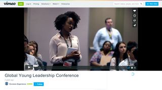 
                            10. Global Young Leadership Conference on Vimeo