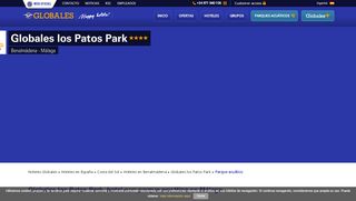 
                            13. Globales los Patos Park - Hotel con parque acuático - Hoteles Globales