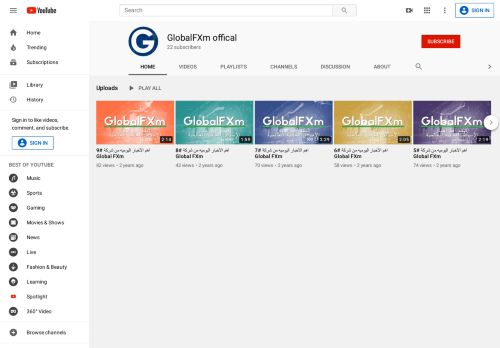 
                            9. GlobalFXm offical - YouTube