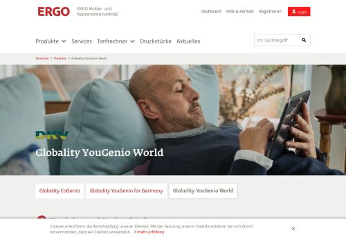 
                            4. Globality YouGenio World - ERGO Maklerportal