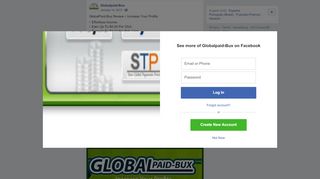 
                            4. Globalpaid-Bux - GlobalPaid-Bux Review Increase Your... | Facebook