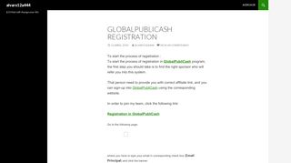 
                            10. Globalpublicash Registration | alvaro12a444