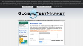 
                            9. GlobalTestMarket - Hubungi Kami