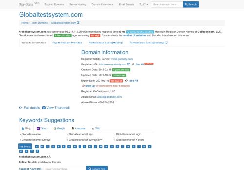
                            10. Globaltestsystem.com is Online Now - Open-Web.Info