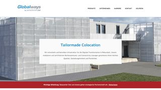 
                            3. Globalways AG | IT Infrastruktur Provider Stuttgart, München, Frankfurt ...