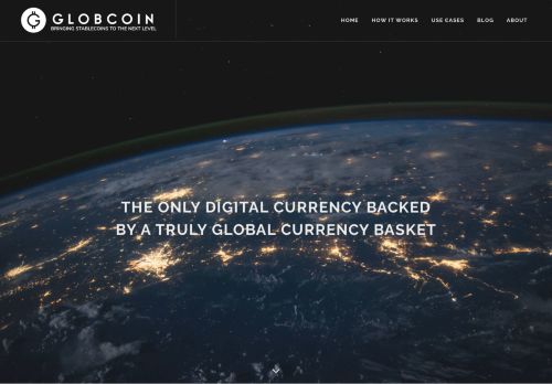 
                            5. Globcoin.io - Bringing Stablecoins to the Next Level