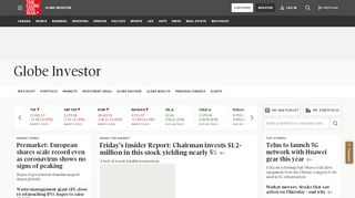 
                            1. Globe Investor - The Globe and Mail